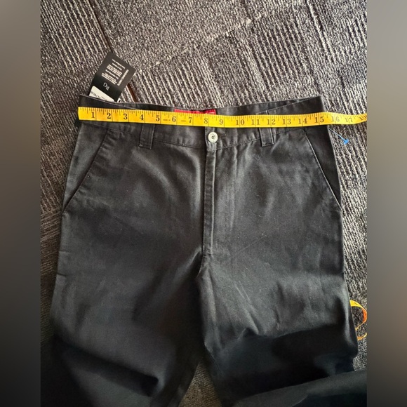 RIO-GRAND, Men’s Black Casual Pants Size 32 Straight Leg Back Flap Pockets NWT. - Picture 8 of 12